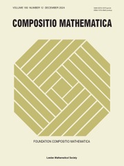 Compositio Mathematica Volume 160 - Issue 12 -