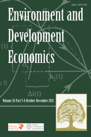 Environment and Development Economics Volume 26 - Special Issue5-6 -  Weather and Climate Impacts in Developing Countries