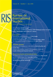 Review of International Studies Volume 34 - Issue 3 -